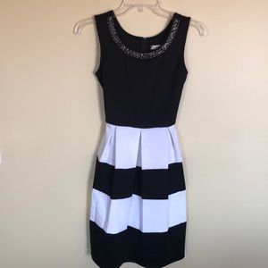 Speechless Black and white dress Sz. 16 (10/12)